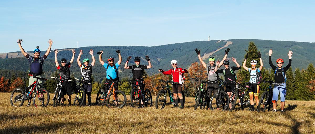 Stoneman Miriquidi Mountainbike MTB Guiding geführte Tour Erzgebirge
